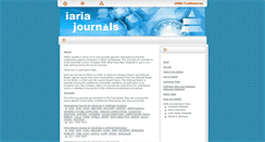Desktop Screenshot of iariajournals.org